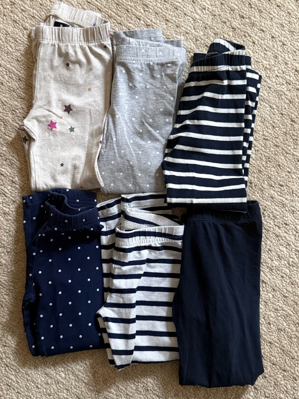 GAP and Carter’s Legging Pack - 4T